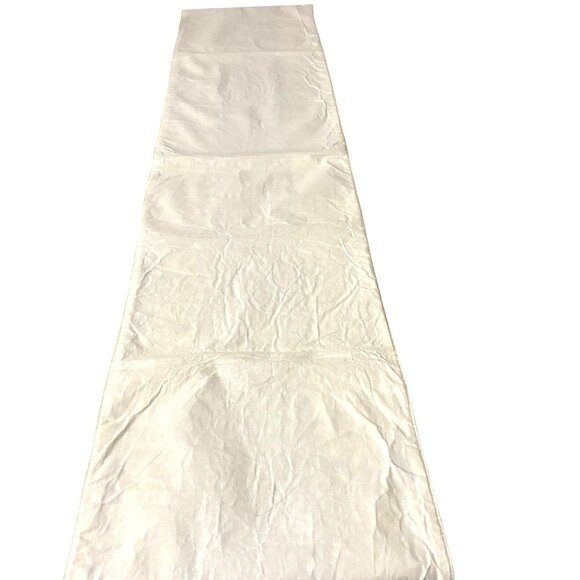 VTG St. Nicholas Square Holiday Table Runner 72" Long Tapestry Cotton Blend Chri - Picture 8 of 11